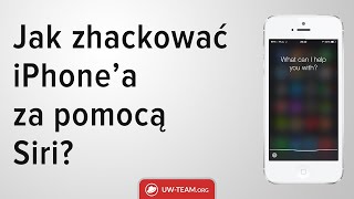 Jak zhackować iPhone za pomocą Siri  Hackowanie iPhonea [upl. by Denman346]