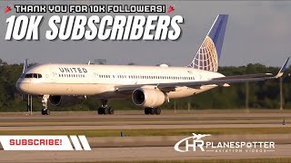 Celebrating 10K Thank You for Flying with Hr Planespotter ✈️ [upl. by Ettenaj161]