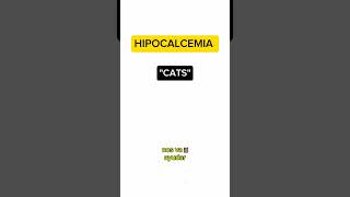 🎯 TIPS 14 4 GATOS DE LA HIPOCALCEMIA [upl. by Vadnee613]