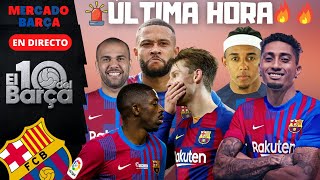 Última Hora FICHAJES BARÇA RAPHINHA  DE JONG  LEWANDOWSKI  DEMBELÉ  KOUNDÉ  ALVES  MEMPHIS [upl. by Valenza95]