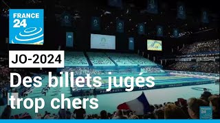 JO2024  des billets jugés trop chers • FRANCE 24 [upl. by Adiell]