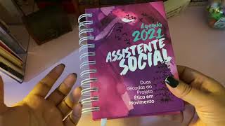 Agenda do Assistente Social 2021 [upl. by Eniawed]