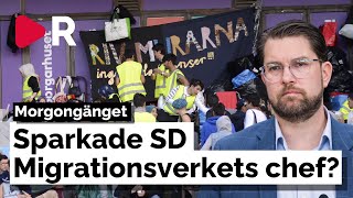 Morgongänget Sparkade Sverigedemokraterna Migrationsverkets chef [upl. by Bedwell]