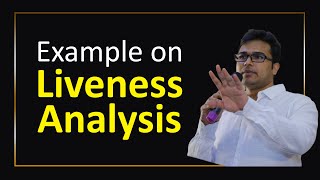 Liveness Analysis Example  Compiler Design  GATE CS  Ravindrababu Ravula [upl. by Airegin573]