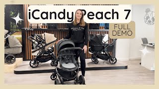 NEW iCandy Peach 7 Full Demo amp Review  Is this the best travel system in 2024 [upl. by Yob981]