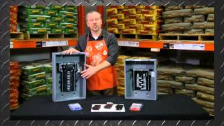 Square D Homeline Load Centers and Circuit Breakers  The Home Depot [upl. by Ahtar]