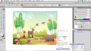 Quick Tip Four Ways to Crop a Vector Illustration in Adobe Illustrator [upl. by Daggett]