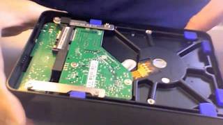 How to Open a Western Digital Elements External Hard Drive Enclosure [upl. by Bryanty]