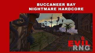 Dungeon Defenders Buccaneer Bay Nightmare Hardcore Lazy Build [upl. by Alahcim]