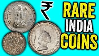 10 INDIA COINS WORTH MONEY  VALUABLE RUPEE COINS AND WORLD COINS TO LOOK FOR [upl. by Attenov319]