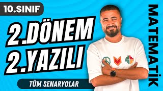 10Sınıf 2Dönem 2Yazılı Provası  Tüm Senaryolar  Matematik  Rehber Matematik [upl. by Iralav]