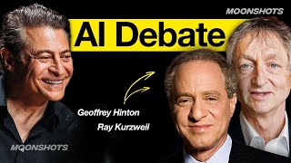 Ray Kurzweil amp Geoff Hinton Debate the Future of AI  EP 95 [upl. by Ayekahs]