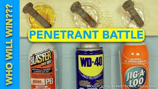 Penetrant Battle Who Will Win  DIY with Kevin [upl. by Lavoie]