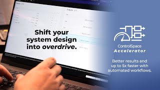 Streamline Your DSP Workflow with ControlSpace Accelerator Faster Smarter System Design [upl. by Emyaj]