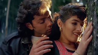 Love Tujhe Love Main  Barsaat  Twinkle Khanna Bobby Deol  Kumar Sanu Alka Yagnik  90s Hits [upl. by Heimer]