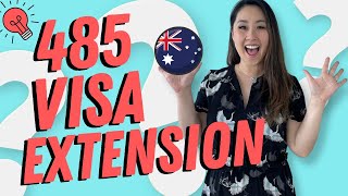 485 Visa Extensions and MORE [upl. by Seleta340]