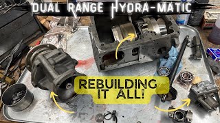 Finish the Internal Rebuild Of The Dual Range HydraMatic Transmission BARELY Part 3 [upl. by Euqnom871]