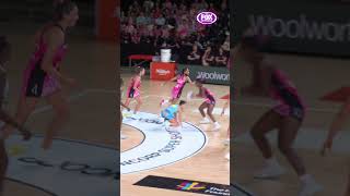 SterlingHumphrey with the block 🙅‍♀️ Suncorp Super Netball [upl. by Nelac751]