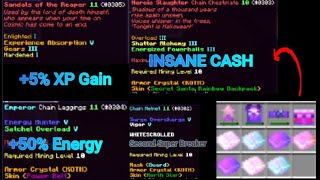 Cosmic Prisons INSANE ARMOR MINING ENCHANTS FULL ANALYSIS  Sovereign 11 8 [upl. by Alemat]