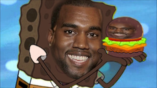 Extended SpongeBob meets Kanye [upl. by Grados974]