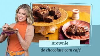 Dramas Culinários  Brownie de chocolate com café [upl. by Elletnohs460]