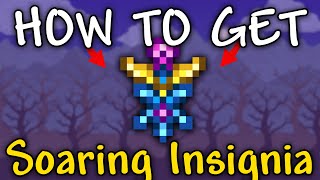 How to Get Soaring Insignia in Terraria 1449  Soaring Insignia Terraria [upl. by Annirac]