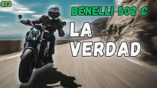 10000 Km con la BENELLI 502C  REVIEW [upl. by Hailee]