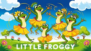 Little Froggy  Kids Song  Favorite Childrens Song [upl. by Lanos997]