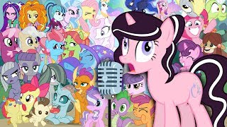 MLP Character Impressions 32 Pony Voices Only One Magpie [upl. by Eisnil]