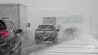 10312024 Maple GroveRogers MN  Heavy Snow with Halloween Decorations and Fall Colors [upl. by Janie]