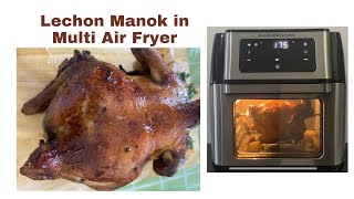 Lechon Manok recipe using Baumann Living Multi Air Fryer Xr with Rotisserie [upl. by Toney]