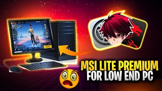 Msi Lite Premium Version No Aim Shake Only Headshots II Msi Lite For Low end pc [upl. by Menken]