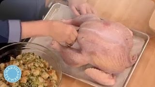 How to Stuff a Turkey  Martha Stewart [upl. by Kirby]