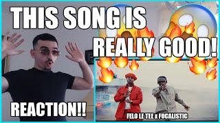 THIS WAS FIRE🔥🔥 Felo Le Tee amp Focalistic  Ka Lekeke Official Music Video REACTION [upl. by Konstantine]