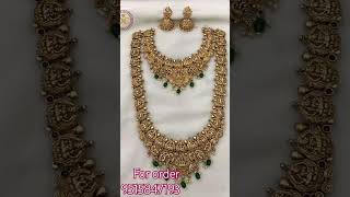 wholesale 1gm gold jewellery collectionlow price jewellery collectionbridal jewellery collection [upl. by Nnaaras]