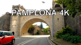 Pamplona Navarra España Conduciendo 4K Viaje en Coche UHD [upl. by Nhguaved312]