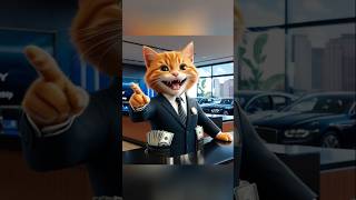 🚘 Cat Wants Dream Vehicle  FUNNY ENDING cutecat aicat kitten motivationalstory [upl. by Adnic]