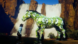 Taming the Legendary Jungle Blossom Beneath the Waterfall in Mexico  RDR2 Secret Horse [upl. by Close]