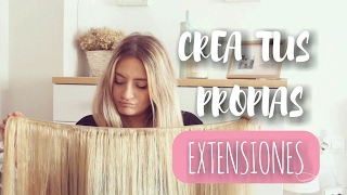 Extensiones Forma correcta de colocarlas  Sara Bruno [upl. by Anilram]