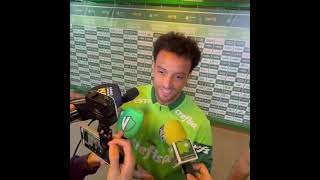 🎤 Fala Aê Felipe Anderson O camisa 9 do verdão disse sobre a pausa para a data fifa [upl. by Yrome9]