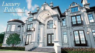 Luxury Palatial Estate  Exterior amp Interior by Flora Di Menna Designs [upl. by Kcered]