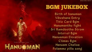 Hanuman Bgm JukeboxHanuman Ost Bgm Jukebox Dolby AtmosHanuman BgmsTaja SajjaPrashant Varam [upl. by Vance]