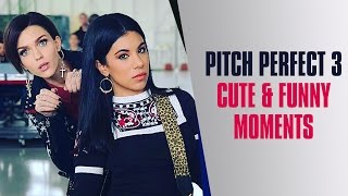 Chrissie Fit Singing DoReMi  Pitch Perfect 3 Cast Cute amp Funny Moments On The Set [upl. by Reiniar]