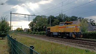 🌩Losse Strukton Diesel 303001 komt langs Twello🌩 [upl. by Helm236]