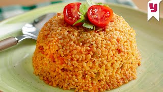 Bulgur Pilavı Tarifi  Ev Yemekleri Tarifleri  Yemekcom [upl. by Carpenter]