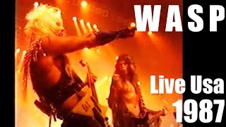 WASP  Live USA 1987 Heavy metal [upl. by Lipkin]