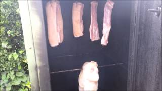 Speck selber machen heiß Räuchern einlegen Anleiltung Rezept Bauchfleisch Hähnchen räuchern [upl. by Luce]