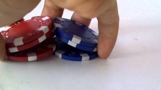 HD Poker Chip Shuffle Tutorial [upl. by Noyart]