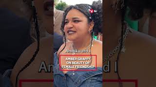 Amber Grappy on beauty of female friendship 🎬 film shorts [upl. by Iroak]