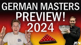 GERMAN MASTERS 2024 PREVIEW  The Draw Favourites Ones to Watch amp more [upl. by Aneekas147]